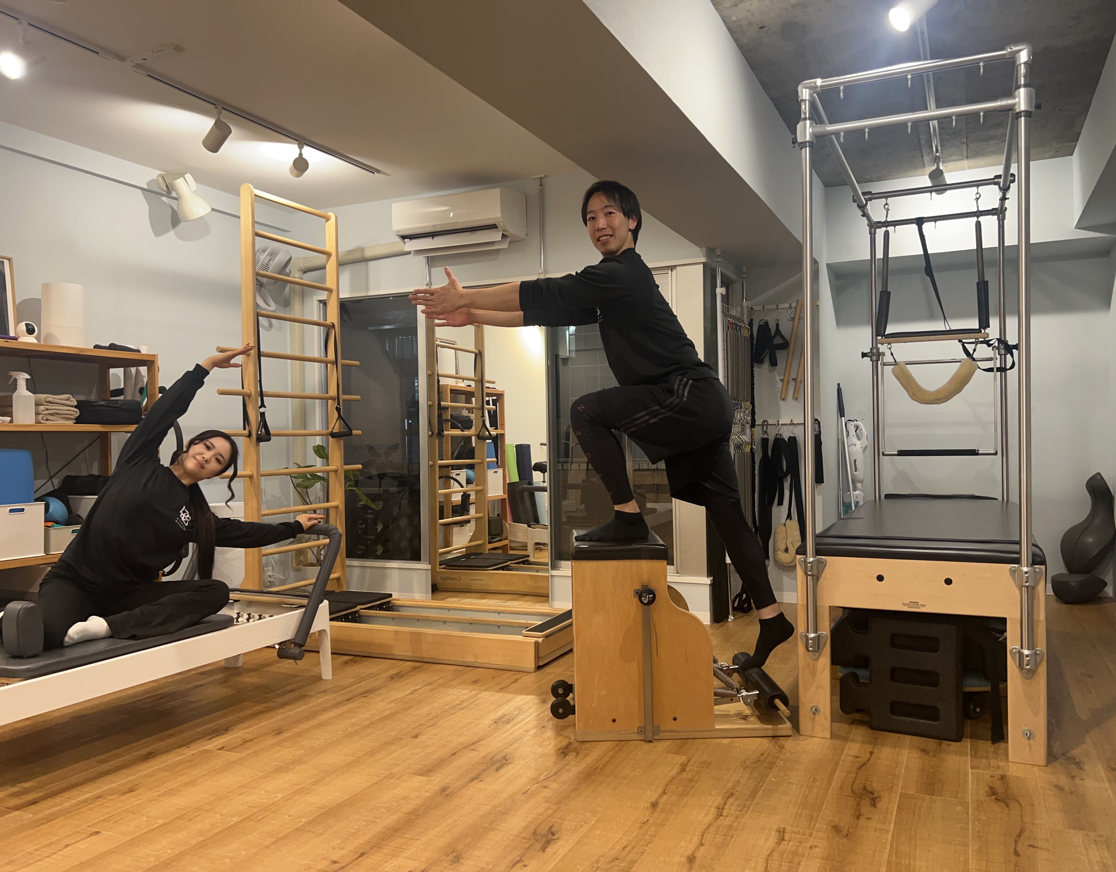 ピラティススタジオBB 田町スタジオ　スタッフとスタジオの画像　