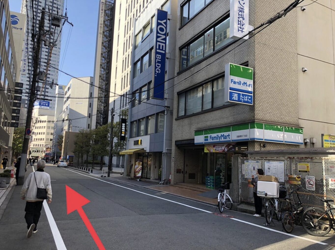 肥後橋スタジオへのアクセス（淀屋橋駅から）