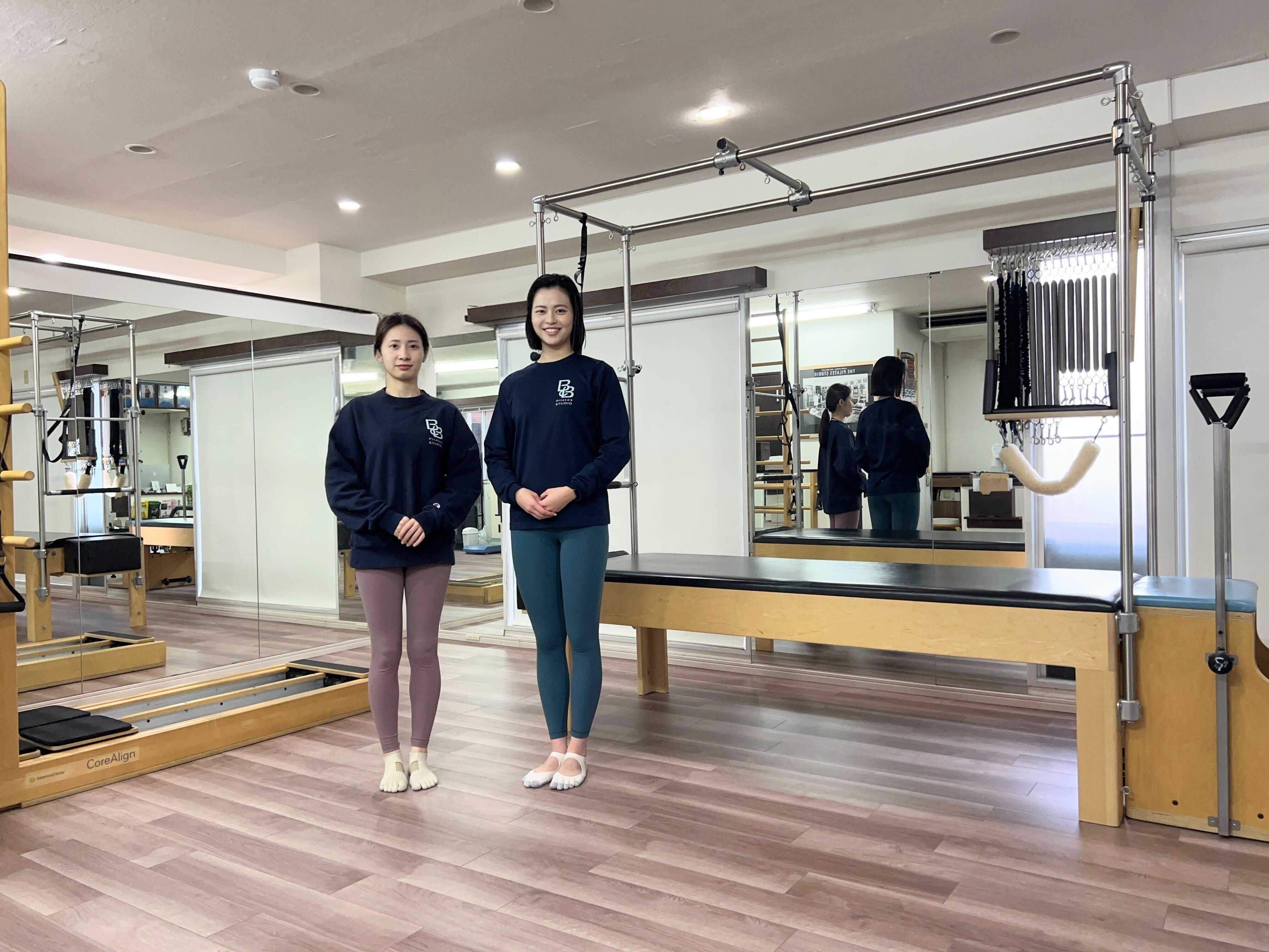 ピラティススタジオBB錦糸町スタジオ内観の様子