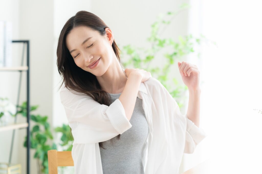 マシンピラティスで体型変化以外に効果を感じた女性