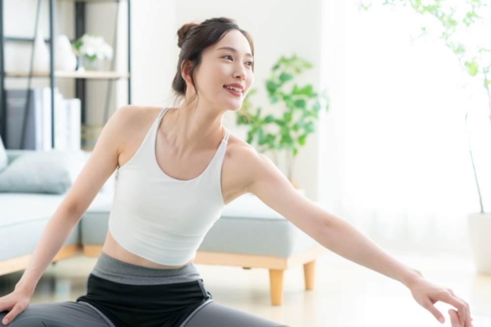 月4回のピラティスを継続する女性